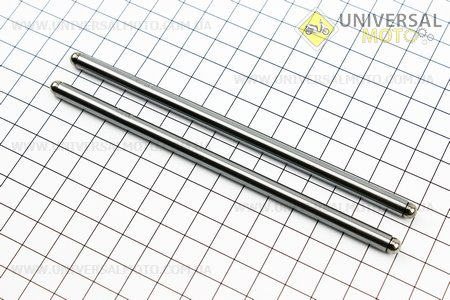 Товкач клапана 146мм - штанга комплект 2шт. Китай (Запчастини на мотоцикл з двигуном CG / UM3261-V85)