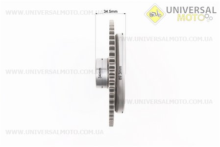Бендикс - обгінна муфта в зборі (3 ролики) CG125-150см.куб.. ZHENGHE (Запчастини на мотоцикл з двигуном CG / UM3261-V90)