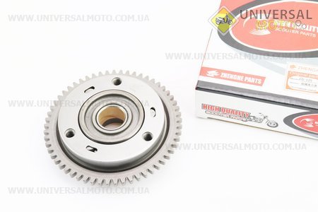 Бендикс - обгінна муфта в зборі (3 ролики) CG125-150см.куб.. ZHENGHE (Запчастини на мотоцикл з двигуном CG / UM3261-V90)