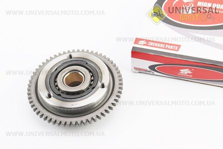 Бендикс - обгінна муфта в зборі CG200-250см.куб.. ZHENGHE (Запчастини на мотоцикл з двигуном CG / UM3261-V91)