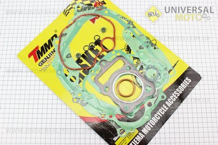 Прокладки двигуна CG-125см.куб.-56,5мм, комплект 15 деталей. TMMP (Запчастини на мотоцикл з двигуном CG / UM3262-V05)