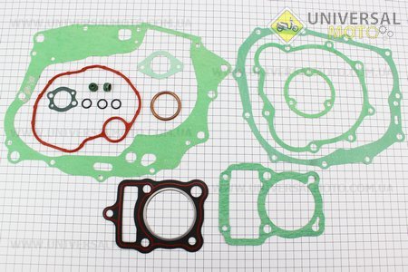 Прокладки двигуна CG-125см.куб.-56,5мм, комплект 15 деталей. TMMP (Запчастини на мотоцикл з двигуном CG / UM3262-V05)