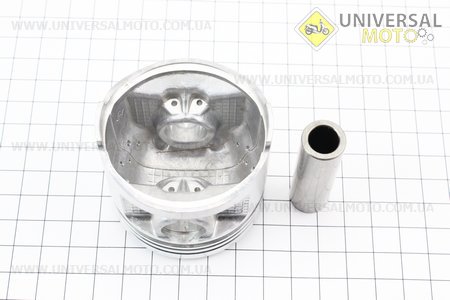 Поршневий комплект (поршень, кільця, палець) CG125см.куб. 56,5мм +0,50 (висота 52 мм, палець 15 мм). TNT (Запчастини на мотоцикл з двигуном CG / UM3262-V07)