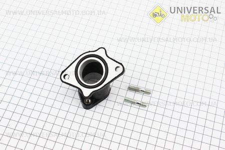 Патрубок карбюратора прорезиненный "высокий" CG/CB, тип 2. Китай (Мотоциклы CG125-250 / UM3262-V45)