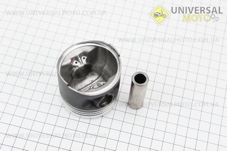 Поршневий комплект (поршень, кільця, палець) CG125см.куб. 56,5мм STD (висота 52мм, палець 15мм) тефлонове покриття. TMMP (Запчастини на мотоцикл з двигуном CG / UM3262-V55)