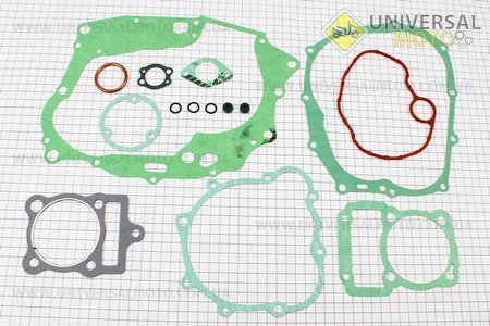 Прокладки двигуна CG-250см.куб.-68мм, комплект 15 деталей. TMMP (Запчастини на мотоцикл з двигуном CG / UM3262-V58)