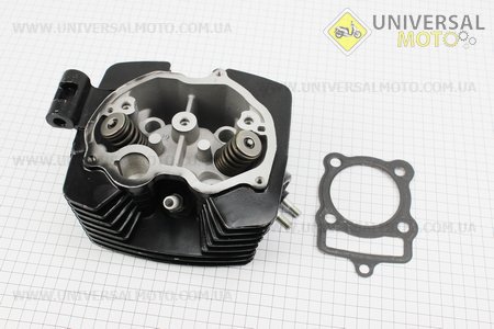 Головка цилиндра 200см3-63,5мм + клапана, комплект CGB. CROSSER (Двигатель CG / UM3262-V77)