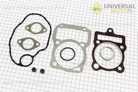 Прокладки поршневої CG-250см.куб.-68мм, комплект 9 деталей. Китай (Запчастини на мотоцикл з двигуном CG / UM3263-V00)