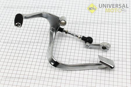 Важіль перемикання передач CB/CG "носок/п'ята". Viper (Запчастини на мотоцикл з двигуном CB / UM3263-V03)