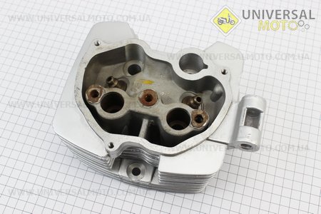 Головка циліндра 150cc-62мм (гола, під патрубок сапуна). Китай (Запчастини на мотоцикл з двигуном CG / UM3263-V72)