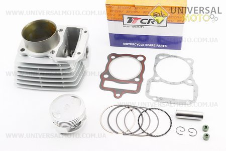 Циліндро поршневий комплект (цпг) 200см.куб.-63,5мм (висота циліндра 76/104мм) (палець 15мм). TT CRV (Запчастини на мотоцикл з двигуном CG / UM3264-V39)