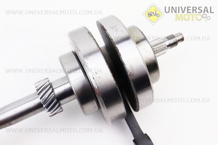 УЦІНКА CG125-250 Колінвал у зборі CG-250-4сс (довжина вала 234мм, FCNCO, заводський) (присутня невелика іржа). FC (Запчастини на мотоцикл з двигуном CG / UM3264-V46)