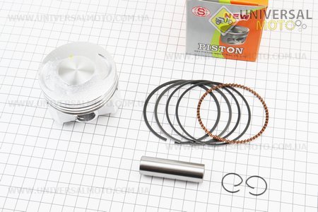 Поршень комплект CG250cc 67мм STD (висота 46мм, палець 16мм). S (Запчастини на мотоцикл з двигуном CG / UM3264-V63)