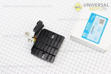 Реле-регулятор напруги 6 контактів CG200/ZUBR. JIALING (Запчастини на мотоцикл з двигуном CG / UM3264-V67)
