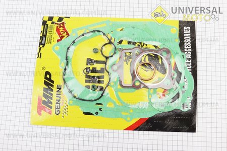Прокладки двигуна CG-200см.куб.-63,5мм, комплект 15 деталей. TMMP (Запчастини на мотоцикл з двигуном CG / UM3264-V73)