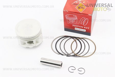 Поршневий комплект (поршень, кільця, палець) CG250см.куб. 67мм +0,50 (висота 51,5мм, палець 16мм). MARATHON (Запчастини на мотоцикл з двигуном CG / UM3264-V79)