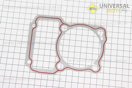 Прокладка цилиндра. Китай (Запчастини на мотоцикл з двигуном CG / UM3264-V81)