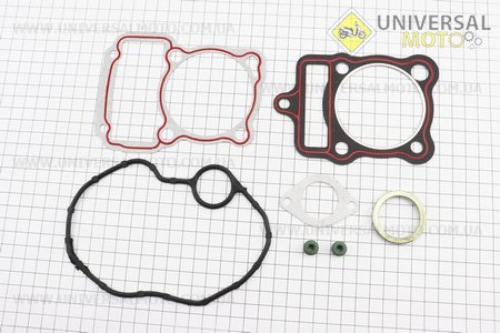 Прокладки поршневої CG-250см.куб.-65,5мм, комплект 7 деталей. Formula (Запчастини на мотоцикл з двигуном CG / UM3264-V93)