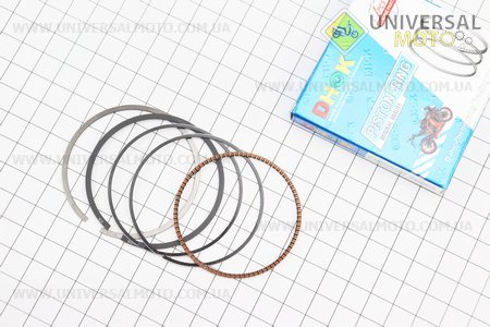 Кільця поршневі 140cм3 56мм STD. DHOK (Запчастини для мопеда Дельта / UM3272-V01)