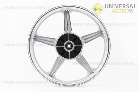 Диск колесный задний мопедный 1.4-14" (с демферными резинками). Китай (Диски / UM3281-V64)