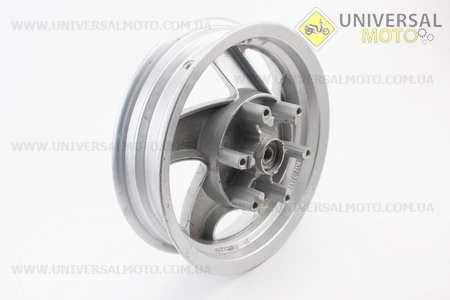 УЦІНКА Viper - CRUISER Диск передній литий MT2,75x12 d15мм (диск гальм. 6 болтів) "5 променів" сірий (невеликий наліт). Китай (Диски до скутера / UM3281-V98)
