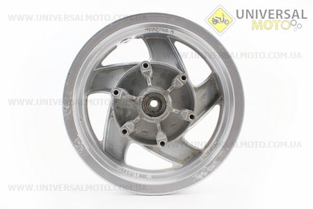 УЦІНКА Viper - CRUISER Диск передній литий MT2,75x12 d15мм (диск гальм. 6 болтів) "5 променів" сірий (невеликий наліт). Китай (Диски до скутера / UM3281-V98)