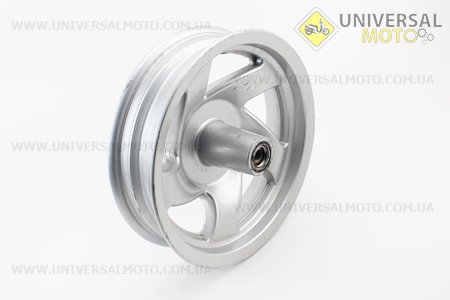 УЦІНКА Viper - CRUISER Диск передній литий MT2,75x12 d15мм (диск гальм. 6 болтів) "5 променів" сірий (невеликий наліт). Китай (Диски до скутера / UM3281-V98)