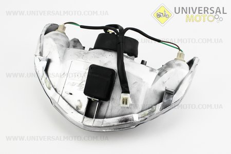 Alfamoto - Cornet Фара в зборі. Китай (Запчастини на скутер / UM3282-V25)