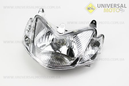 Alfamoto - Cornet Фара в зборі. Китай (Запчастини на скутер / UM3282-V25)