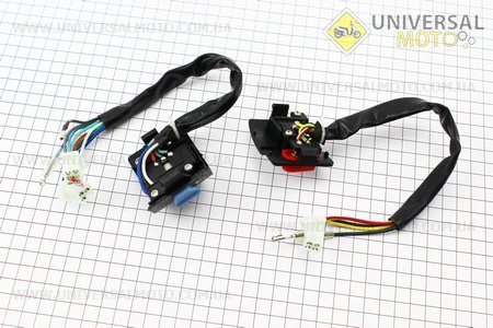 Viper - Navigator Блок кнопок на кермі лівий + правий комплект. Китай (Запчастини на скутер / UM3283-V73)