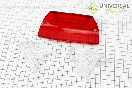 Viper - Navigator - "скло" - стопа + поворотів комплект 3шт. Китай (Запчастини на скутер / UM3283-V75)