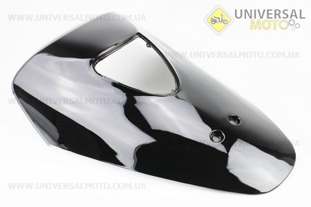 Viper - Navigator пластик - передній верхній "дзьоб", ЧОРНИЙ. Китай (Запчастини на скутер / UM3284-V00)