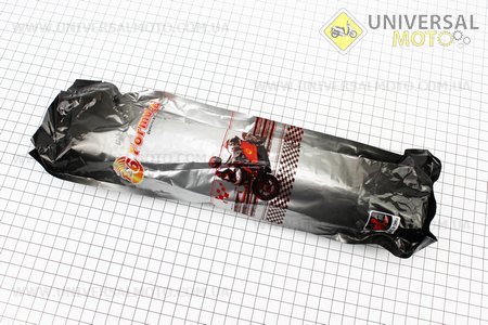 Амортизатор задній GY6 / Honda - 265мм*d38 мм (втулка 10мм / вилка 8 мм), чорний. Formula (Запчастини на скутер / UM3284-V19)