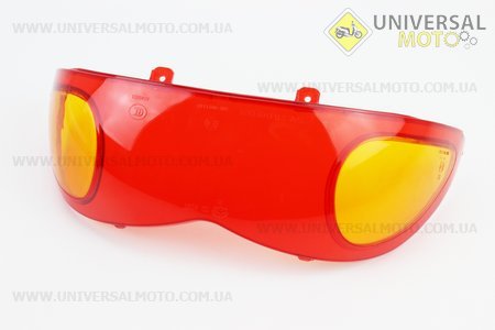 Viper - F1 / F50 пластик - скло ліхтаря заднього, тип 2. Китай (Запчастини на скутер / UM3284-V38)