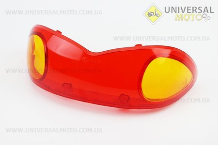 Viper - F1 / F50 пластик - скло ліхтаря заднього, тип 2. Китай (Запчастини на скутер / UM3284-V38)