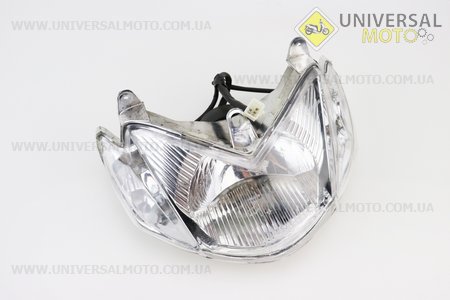 УЦІНКА Alfamoto - Cornet Фара в зборі (присутні дрібні подряпини). Китай (Запчастини на скутер / UM3285-V24)