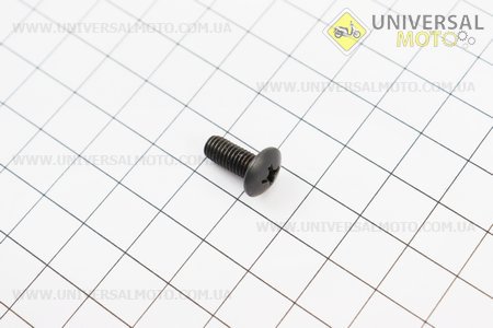Болт M5x12мм (під викрутку +). Китай (Запчастини на скутер / UM3285-V60)