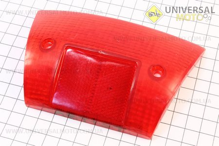 Yamaha JOG NEXT ZONE "скло" - стопа, червоне. Китай (Пластик на японський скутер / UM3290-V41)