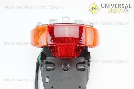 Yamaha JOG APRIO ліхтар задній з крилом в зборі. Китай (Пластик на японський скутер / UM3290-V60)