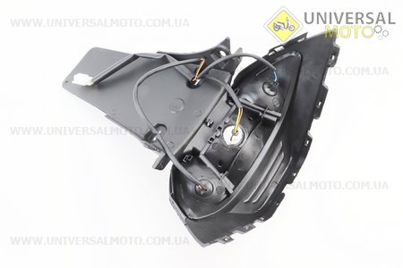 Yamaha JOG NEXT ZONE ZR ліхтар задній з крилом в зборі. Китай (Пластик на японський скутер / UM3290-V65)