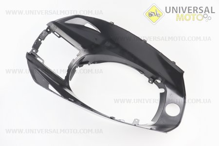 Yamaha JOG ARTISTIC пластик - верхній бічний лівий і правий цілісний, ЧОРНИЙ. Китай (Пластик на японський скутер / UM3291-V16)
