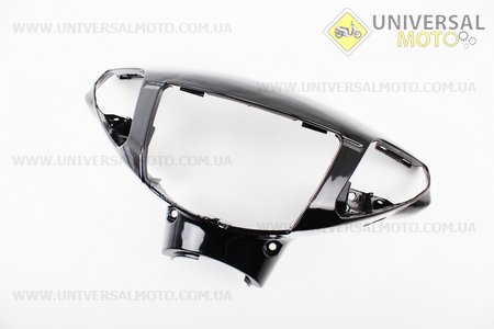 Yamaha JOG ARTISTIC пластик - керма передній "голова", ЧОРНИЙ. Китай (Пластик на японський скутер / UM3291-V21)