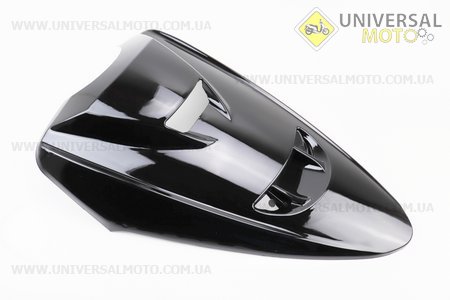 Yamaha JOG NEXT ZONE ZR пластик - передній верхній "дзьоб", ЧОРНИЙ. Китай (Пластик на японський скутер / UM3291-V32)