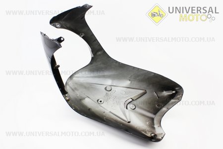 Yamaha JOG SA-16 пластик - передній основний "дзьоб", ЧОРНИЙ. Китай (Пластик на японський скутер / UM3291-V61)