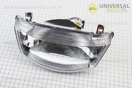 Yamaha JOG SA-16 фара передняя в сборе. Китай (Пластик / UM3292-V14)