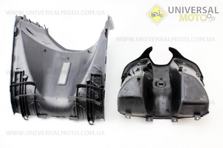 Yamaha JOG NEXT ZONE пластик - передний надколенный "подгазетник" комплект 2 штуки . Китай (Пластик / UM3292-V45)