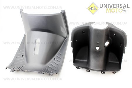 Yamaha JOG NEXT ZONE пластик - передний надколенный "подгазетник" комплект 2 штуки . Китай (Пластик / UM3292-V45)