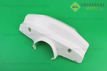 Yamaha GEAR пластик - керма передній "голова", БІЛИЙ. Китай (Пластик на японський скутер / UM3292-V58)