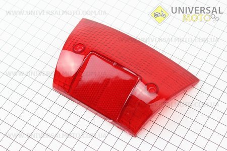 Yamaha JOG NEXT ZONE ZR "скло" - стопа, червоне. Китай (Пластик на японський скутер / UM3292-V60)