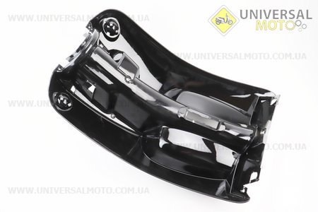 Yamaha VINO SA10J - 2т пластик - комплект фарбовані 11 деталей, ЧОРНИЙ (можливі незначні дефекти фарбування). Китай (Пластик на японський скутер / UM3292-V81)